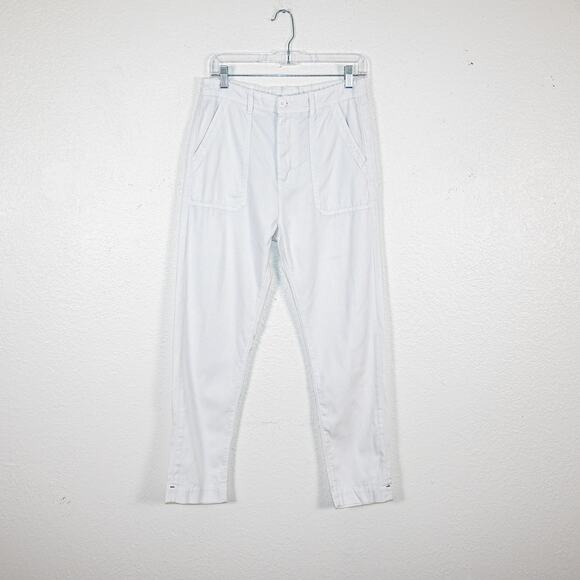 XiRENA $248 Women's Tucker Pant in White Cotton slouchy sz XS - Picture 9 of 12